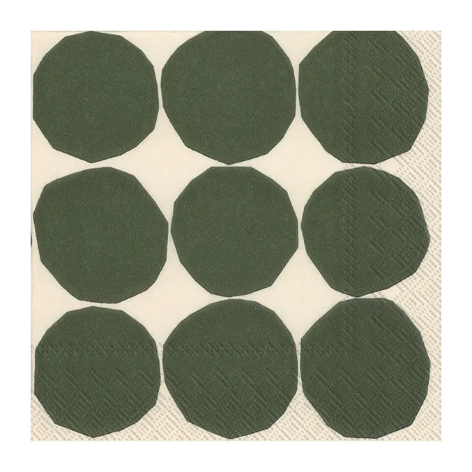 Kivet 냅킨 33x33 cm 20개, White-green Marimekko | 마리메꼬