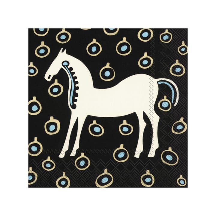 Musta Tamma 냅킨 20개, Brown Marimekko | 마리메꼬