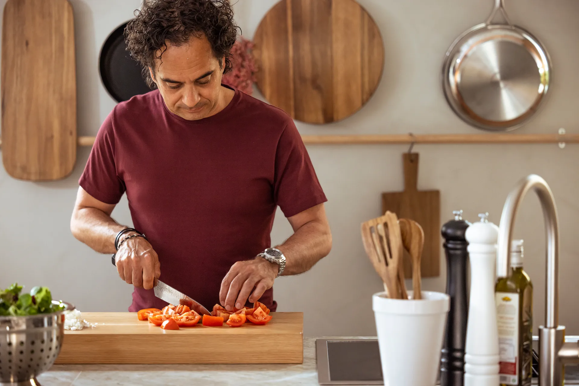 마커스 라지 보드 서빙 트레이 20x63 cm, Acacia Markus Aujalay | 마르쿠스 오잘레이