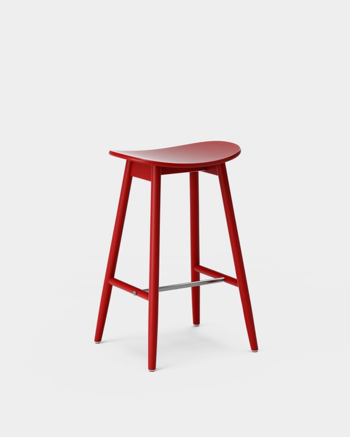 이차 바스툴 65 cm, Red varnished beech Massproductions | 매스프로덕션스
