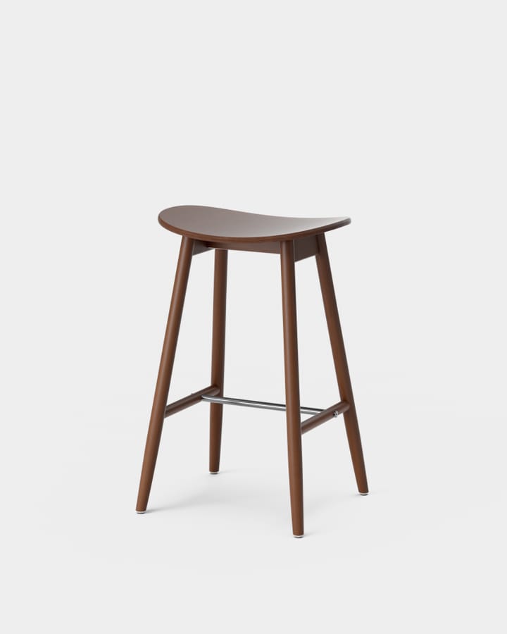이차 바스툴 65 cm, Walnut stained beech Massproductions | 매스프로덕션스