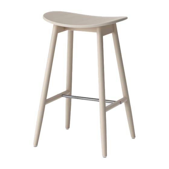 이차 바스툴 65 cm - White-oiled oak - Massproductions | 매스프로덕션스