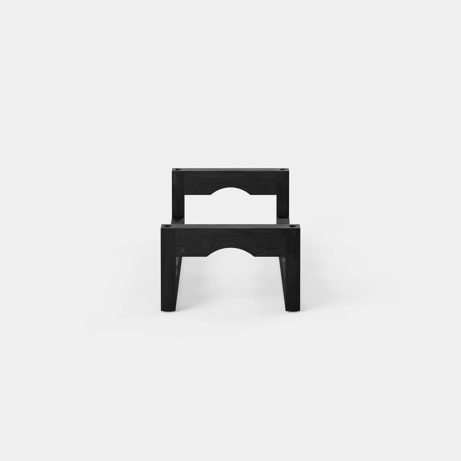 사일로 스태커블 와인 랙, Black oiled box Massproductions | 매스프로덕션스