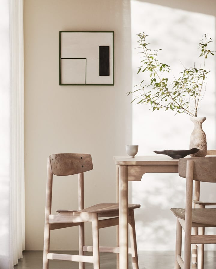 컨셔스 BM3162 의자, Soaped oak-coffee waste light Mater | 메이터