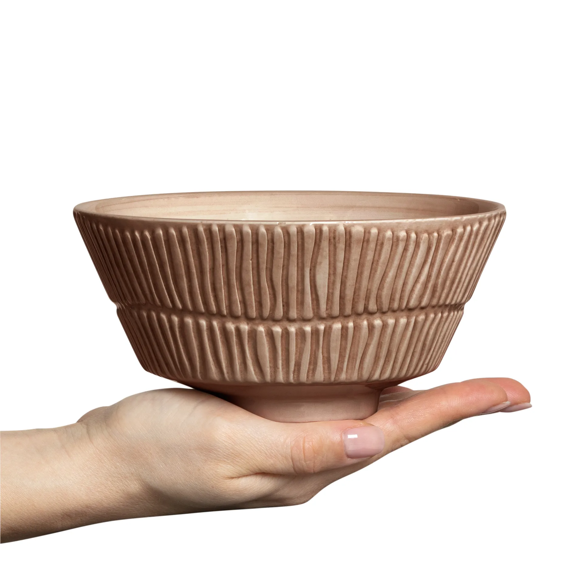 스트라이프 보울 Ø16 cm, Cinnamon Mateus | 마테우스