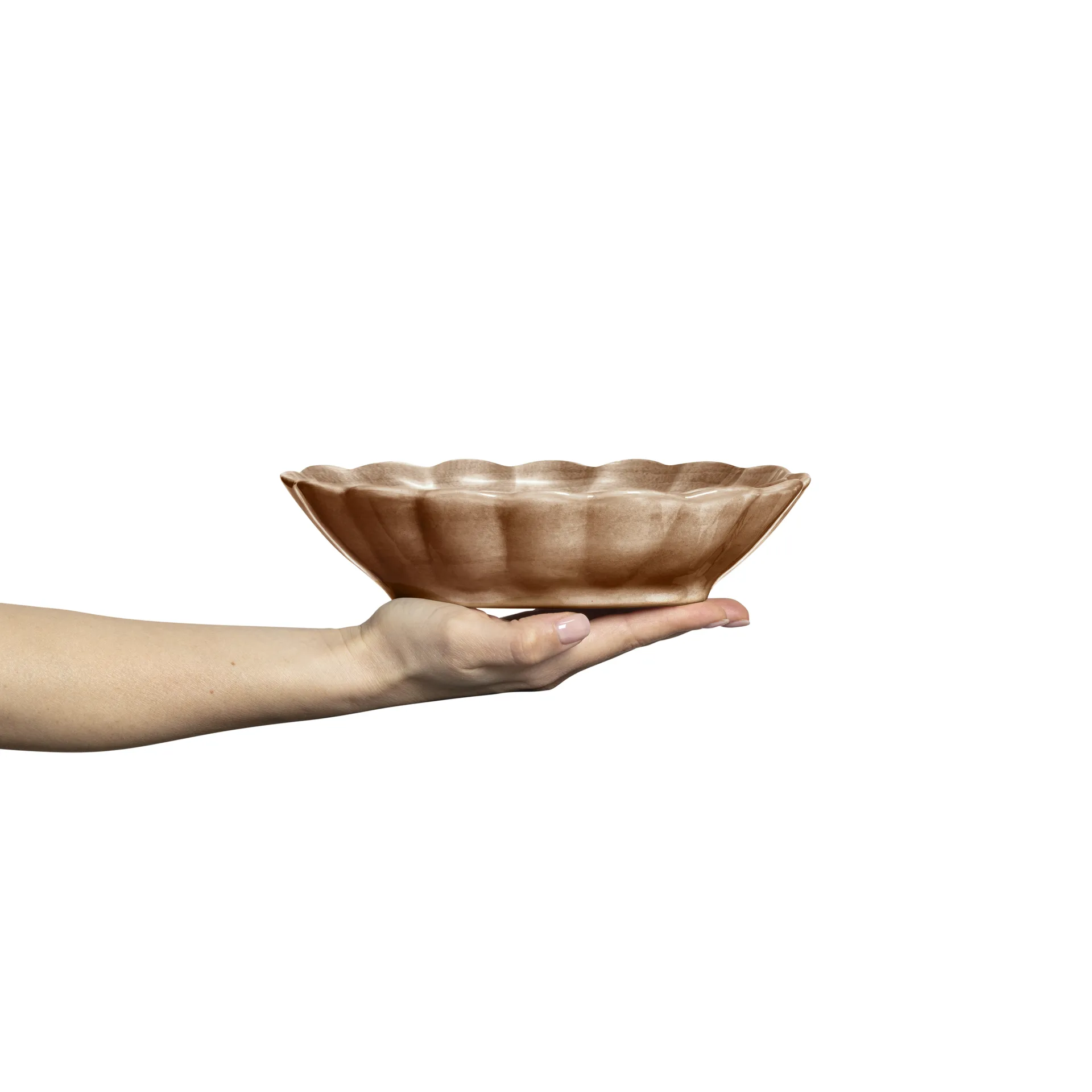 오이스터 보울 18x23 cm, Cinnamon Mateus | 마테우스
