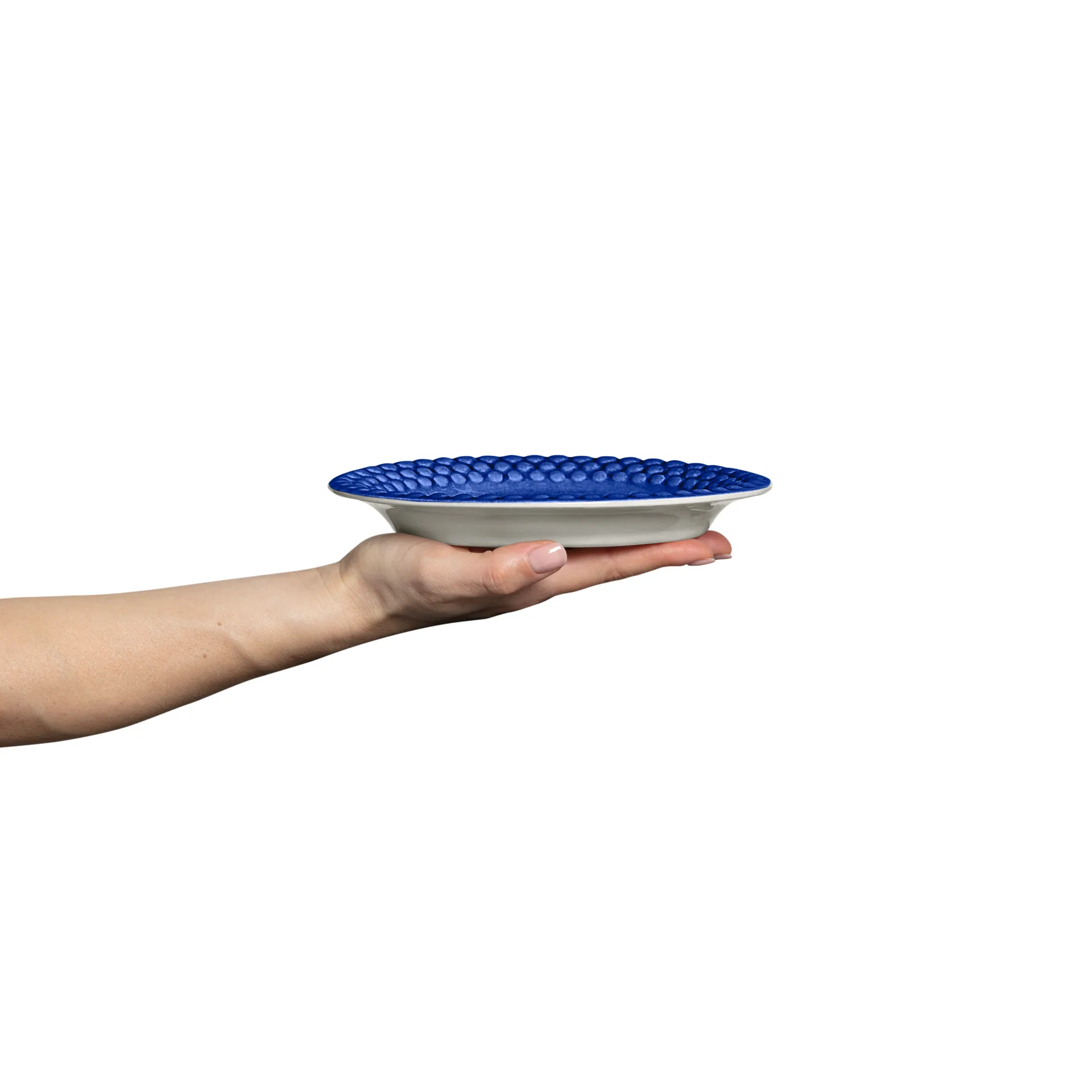 버블즈 타원형 접시 20 cm, Blue Mateus | 마테우스