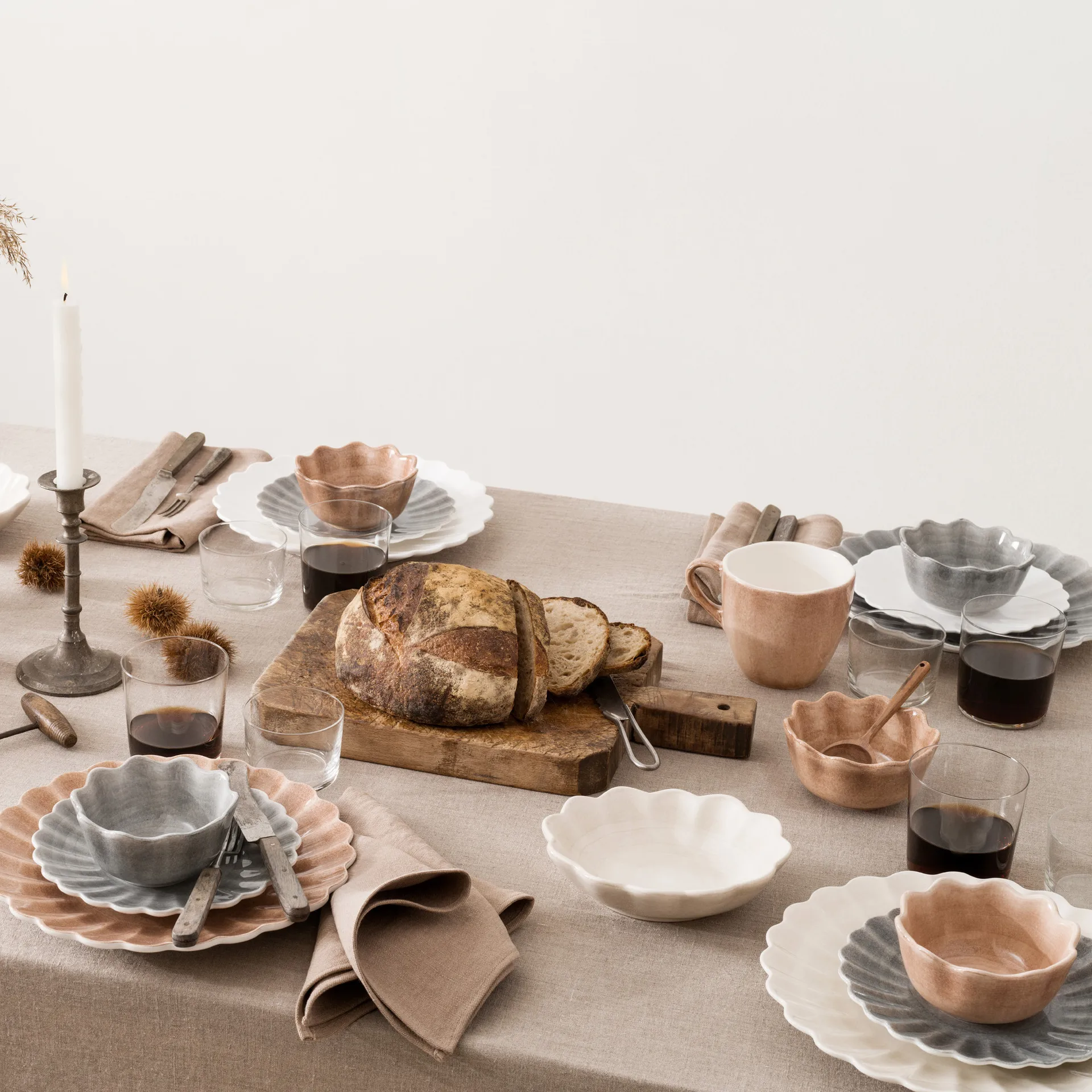 오이스터 접시 20 cm, grey Mateus | 마테우스