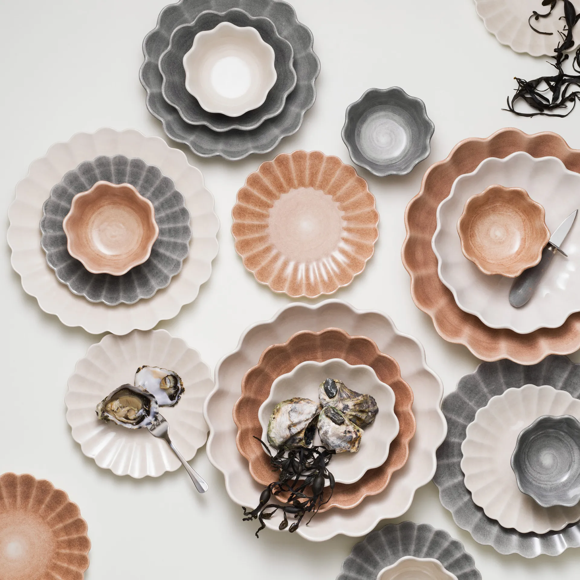 오이스터 접시 20 cm, grey Mateus | 마테우스