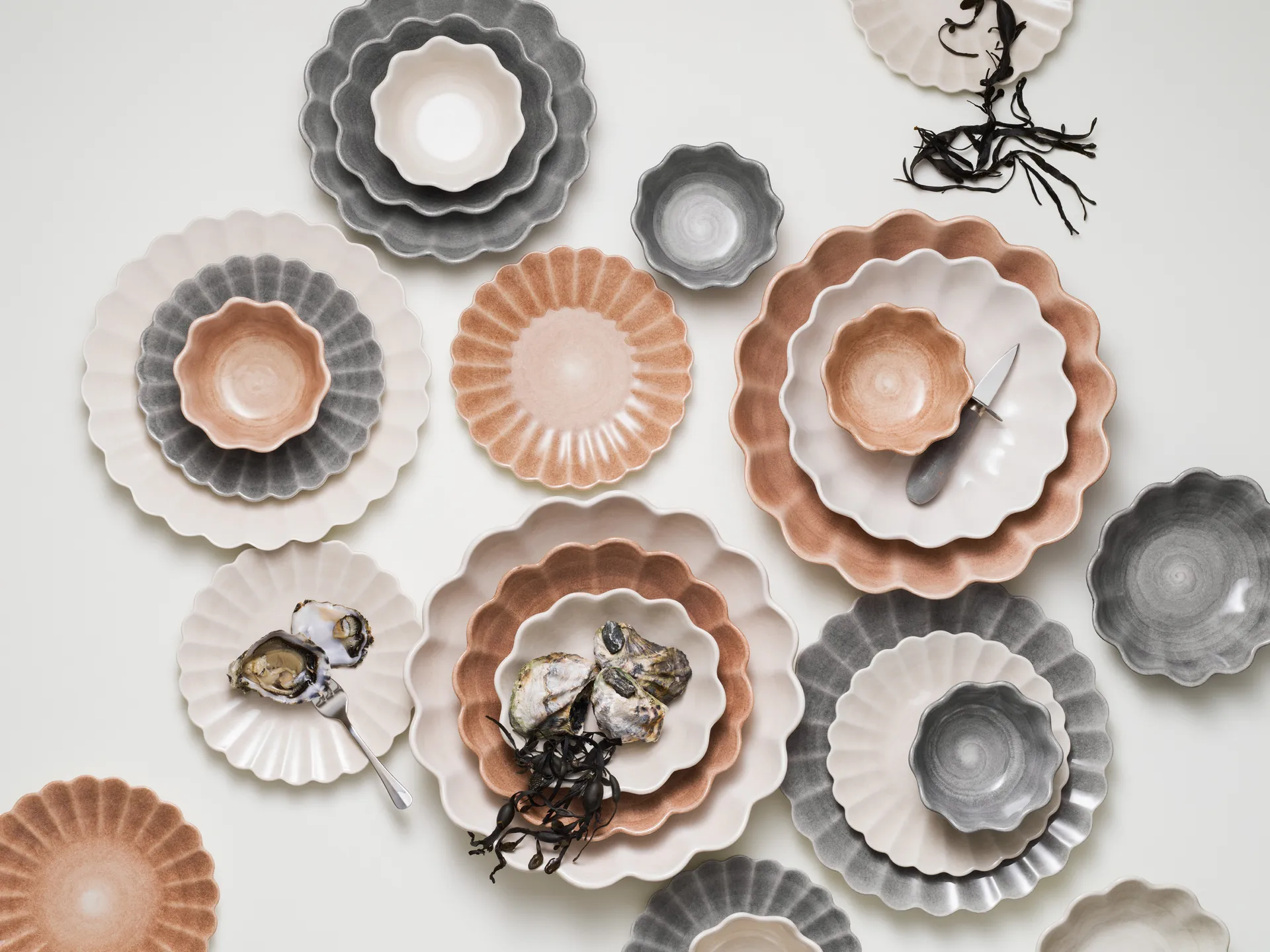 오이스터 접시 20 cm, grey Mateus | 마테우스