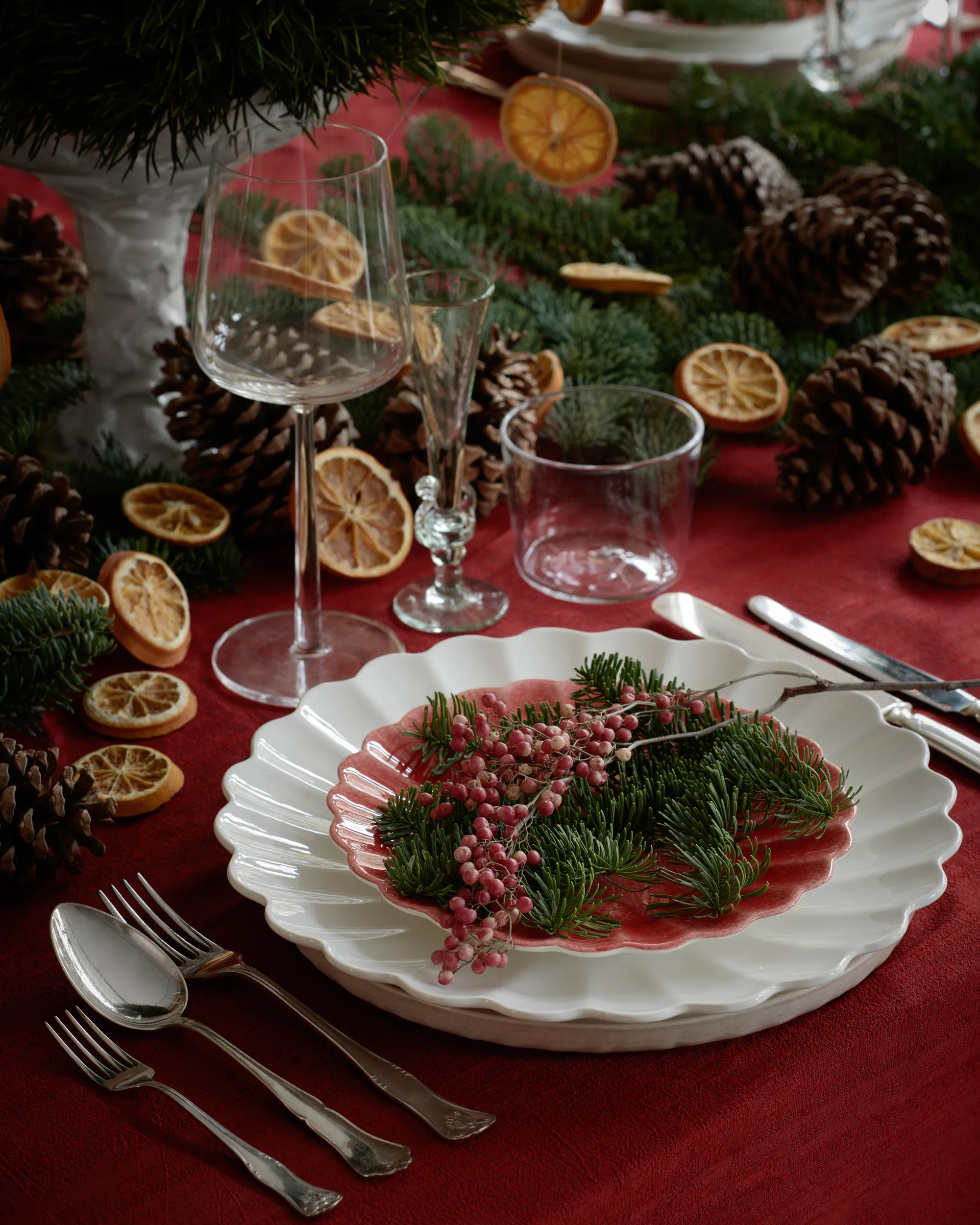 오이스터 접시 20 cm, Red-Limited Edition Mateus | 마테우스