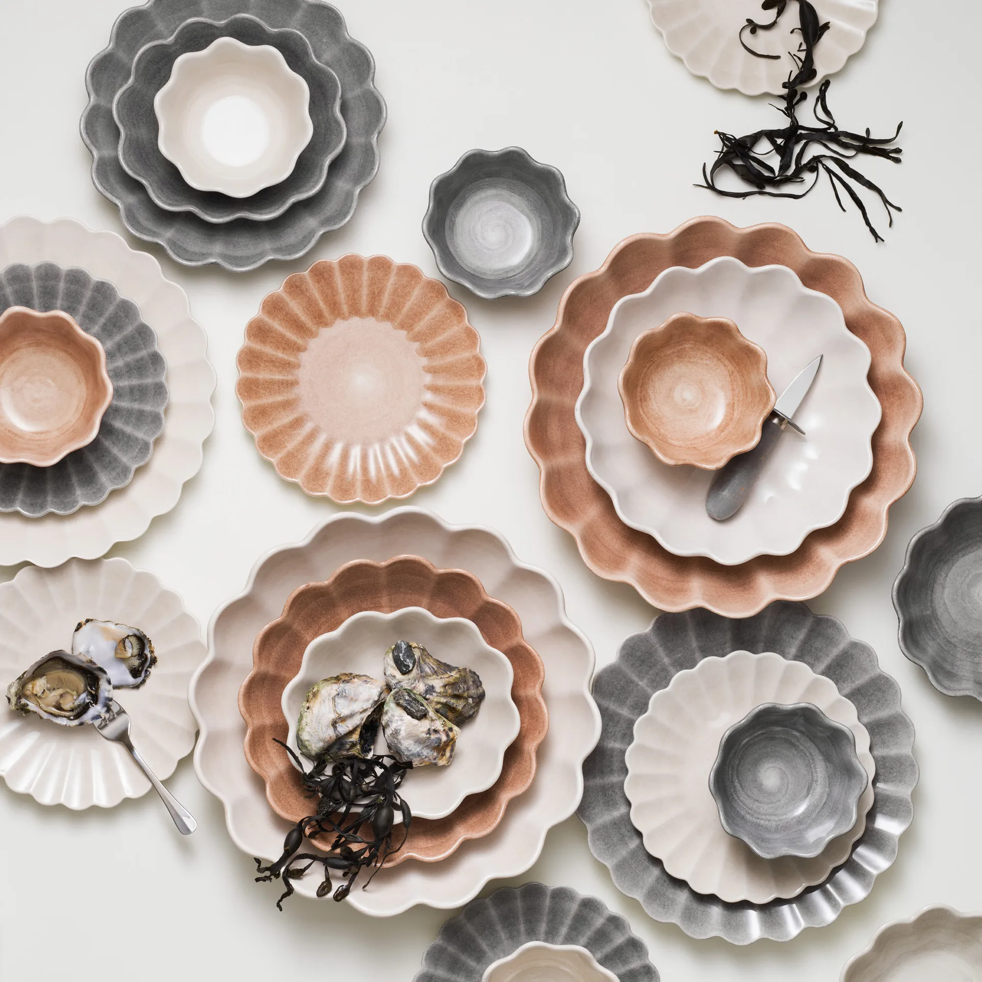 오이스터 접시 20 cm, sand Mateus | 마테우스