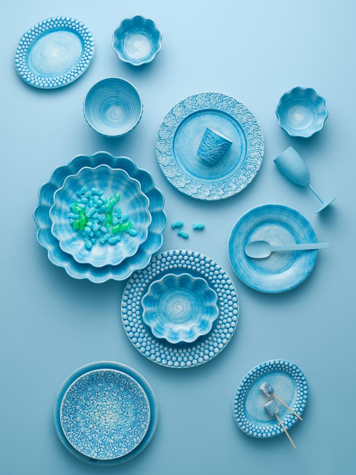 레이스 접시 20 cm - Turquoise - Mateus | 마테우스