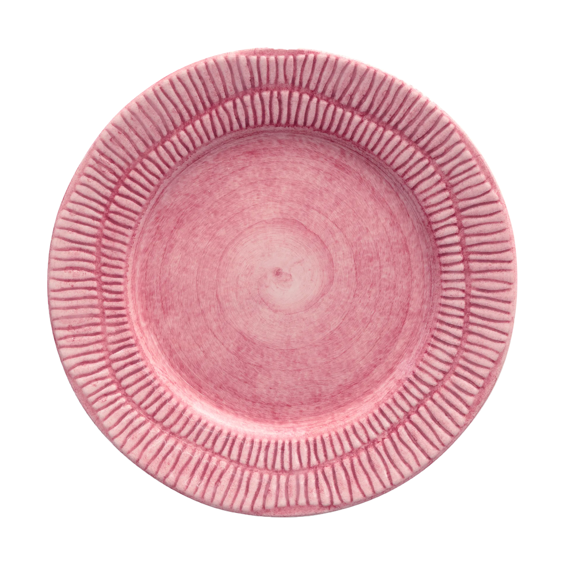 스트라이프 접시 Ø21 cm, Pink Mateus | 마테우스