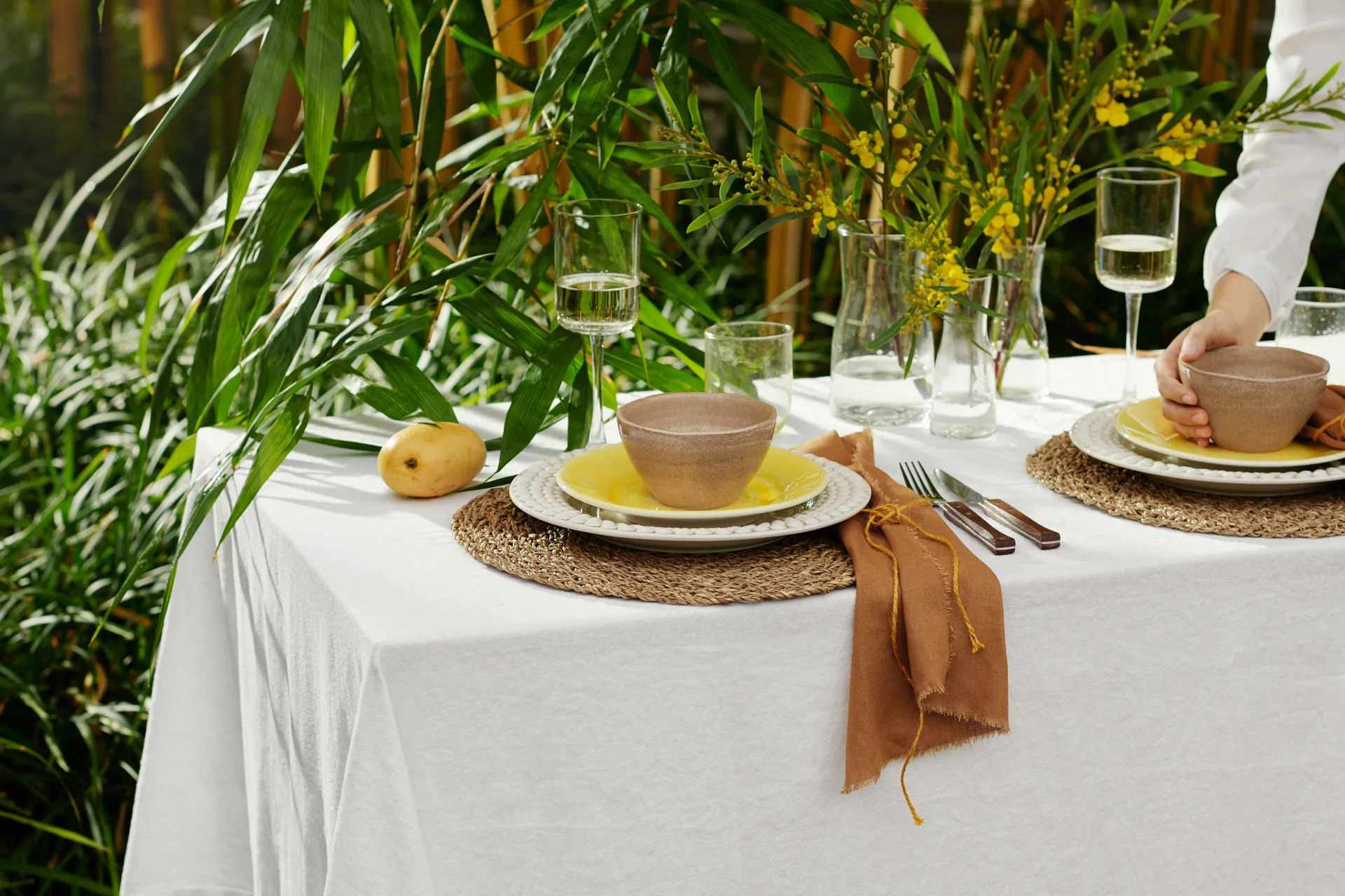 베이직 접시 21 cm, Yellow Mateus | 마테우스