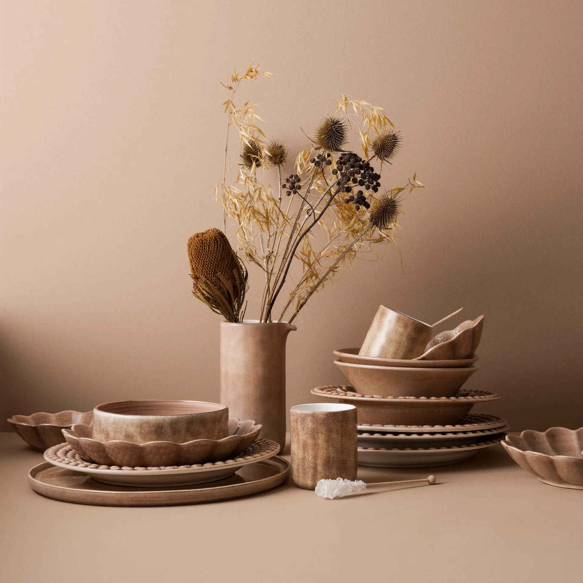 버블즈 수프 접시 25 cm, cinnamon Mateus | 마테우스