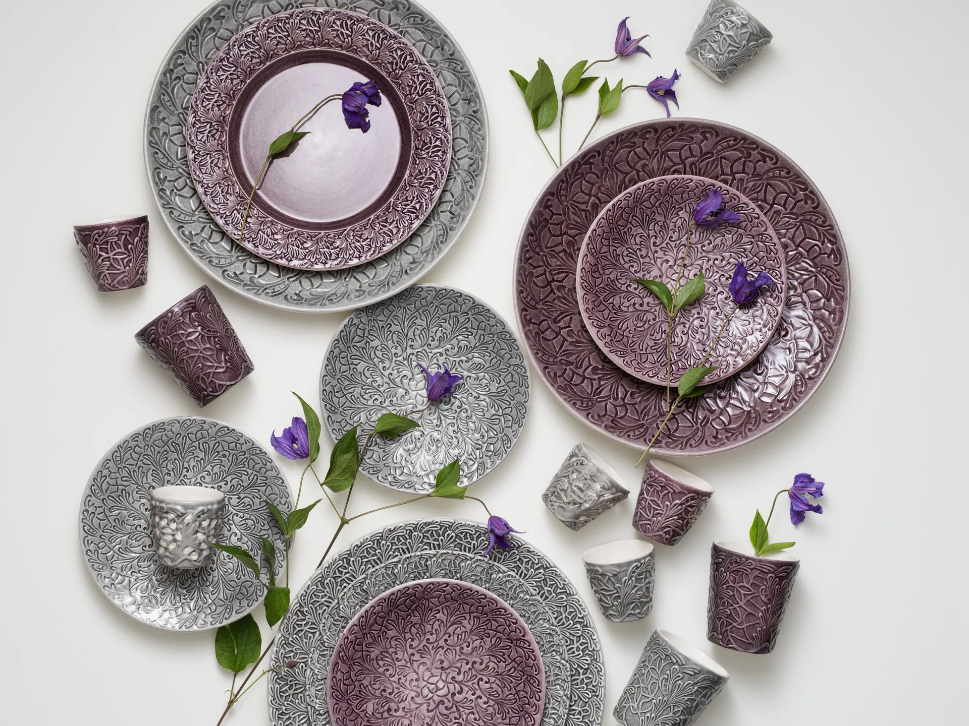 레이스 접시 25 cm, Plum Mateus | 마테우스