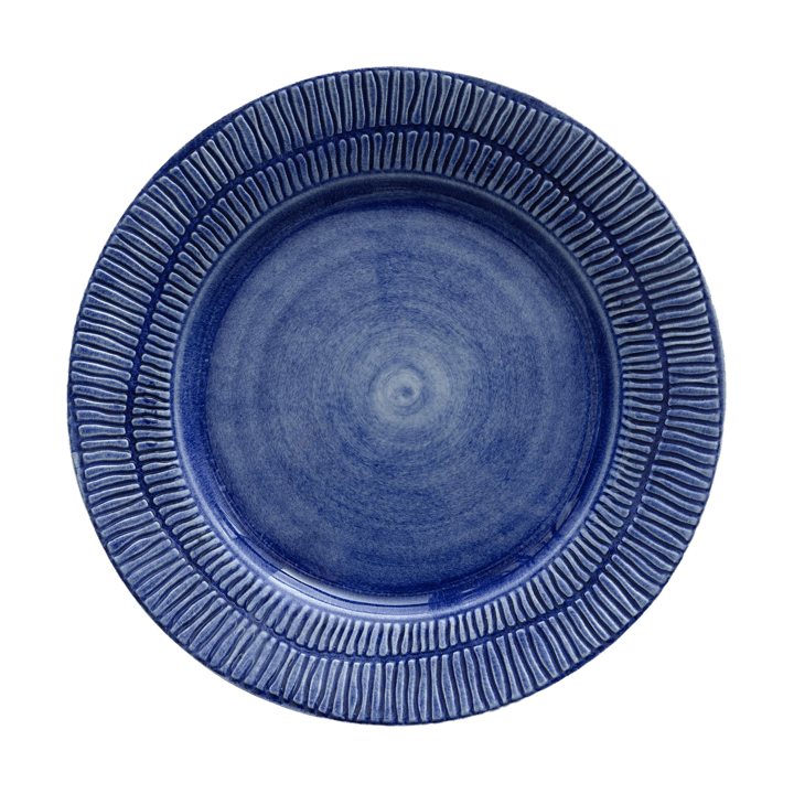 스트라입스 접시 Ø28 cm - Blue - Mateus | 마테우스