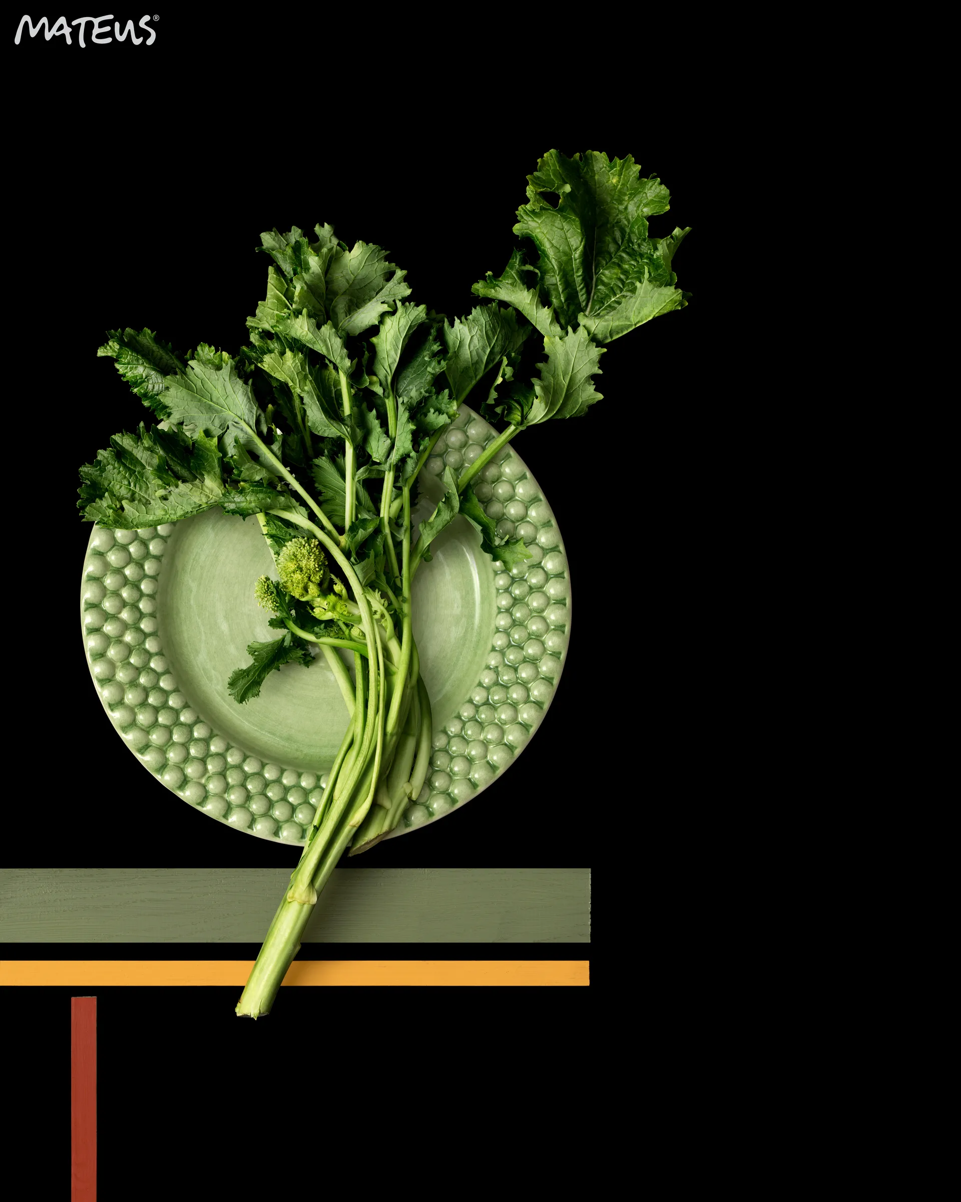 버블즈 접시 28 cm, Green Mateus | 마테우스