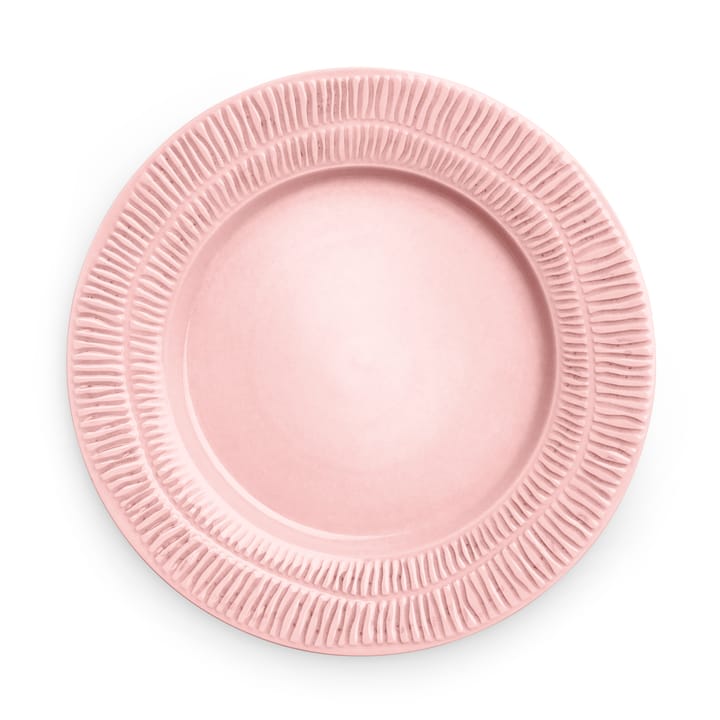 스트라입스 접시 Ø28 cm - Light pink - Mateus | 마테우스