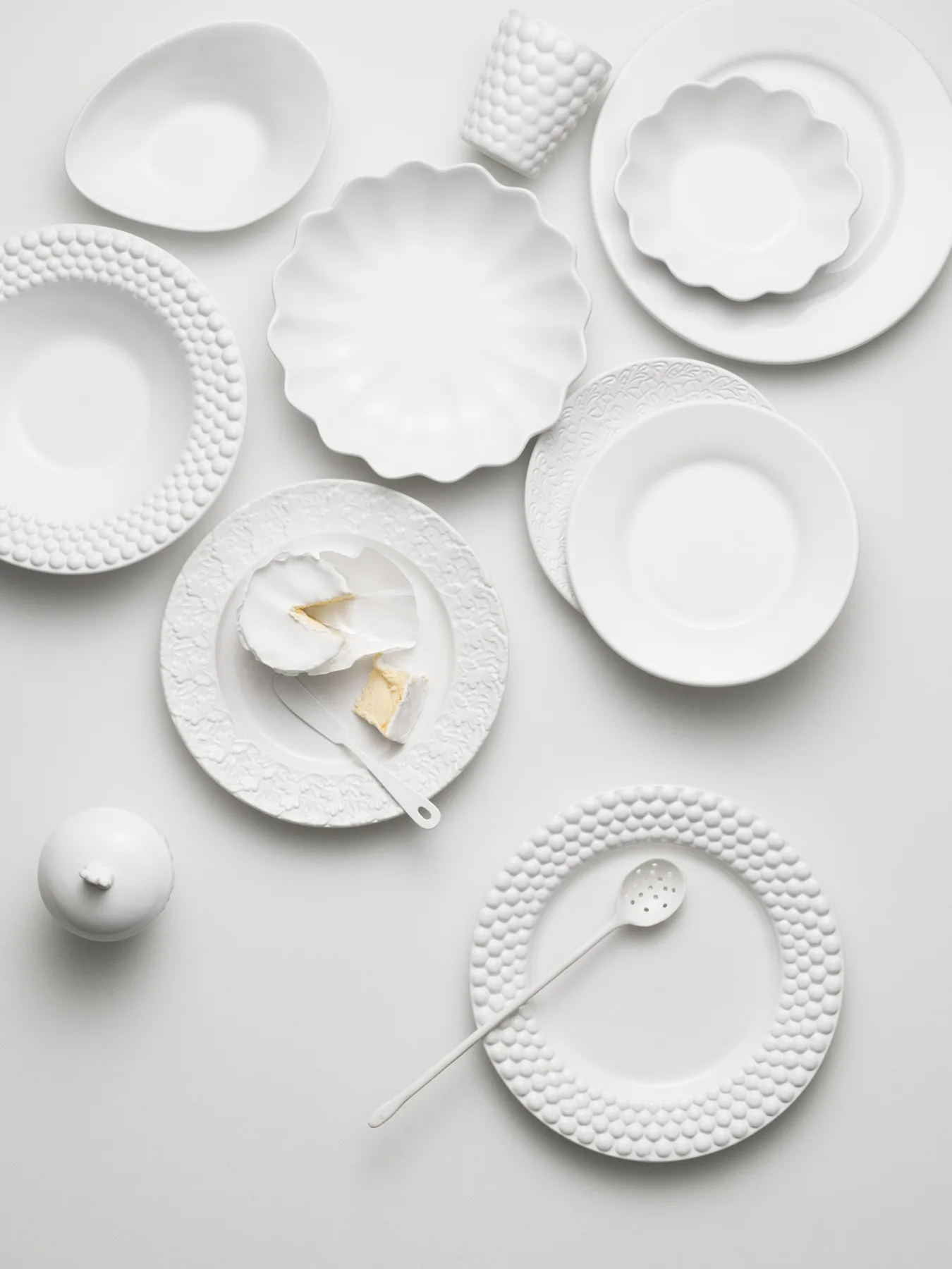 오이스터 접시 28 cm, white Mateus | 마테우스