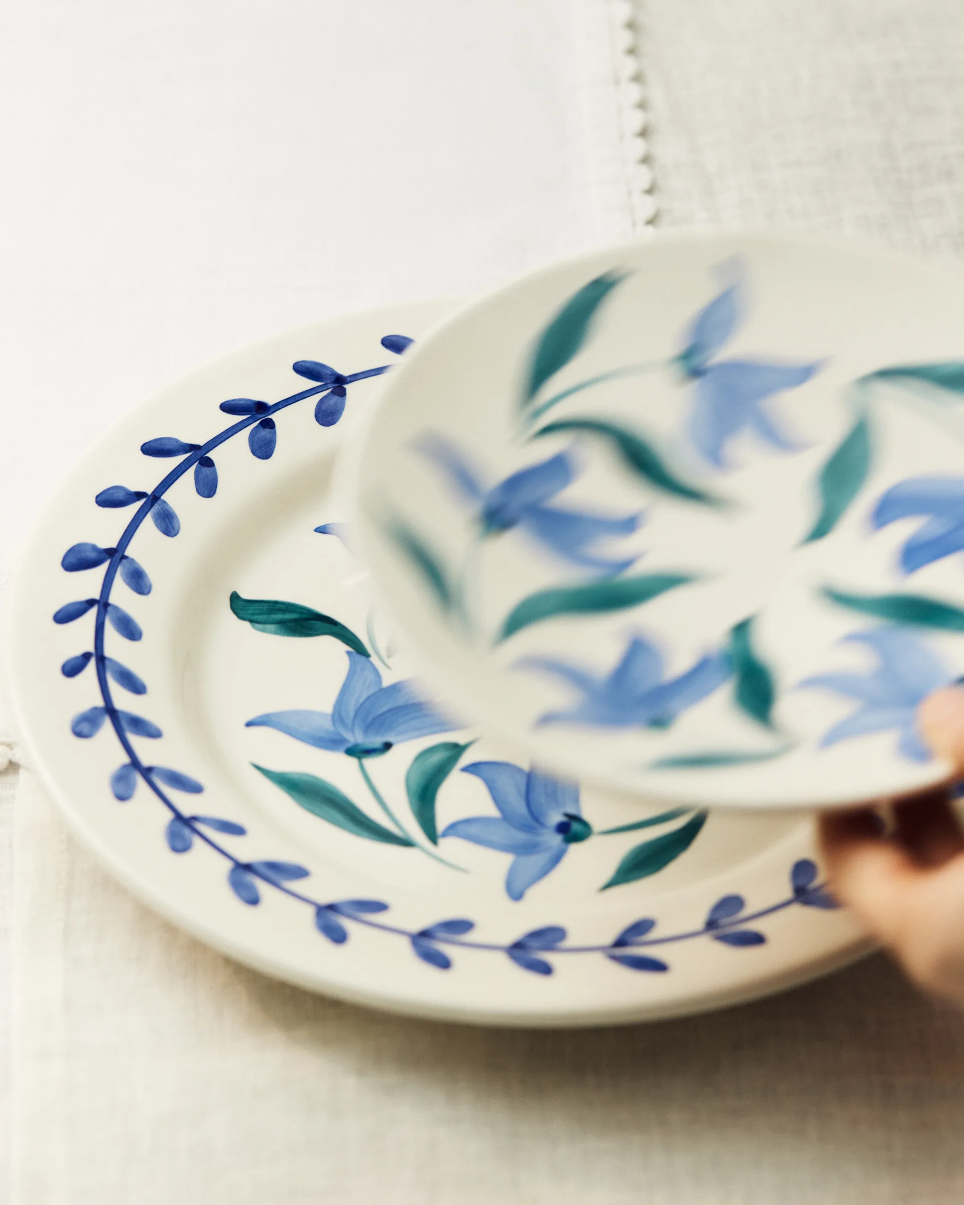 플라워 블로섬 디너 플레이트 Ø28 cm, White Mateus | 마테우스