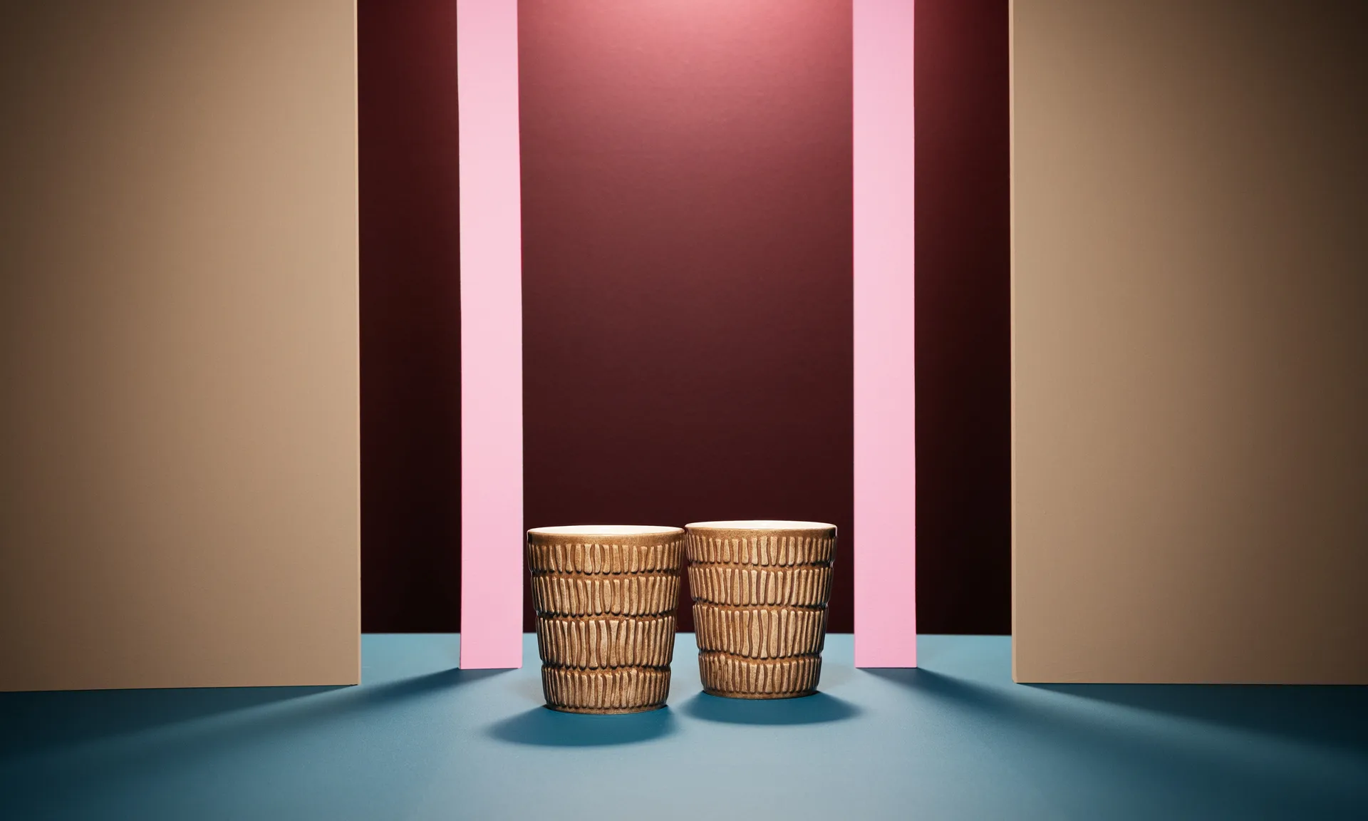 스트라이프 머그 30 cl, cinnamon Mateus | 마테우스