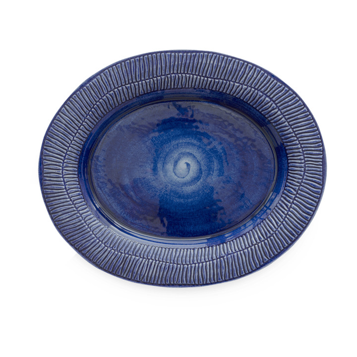 스트라입스 접시 30x35 cm - Blue - Mateus | 마��테우스