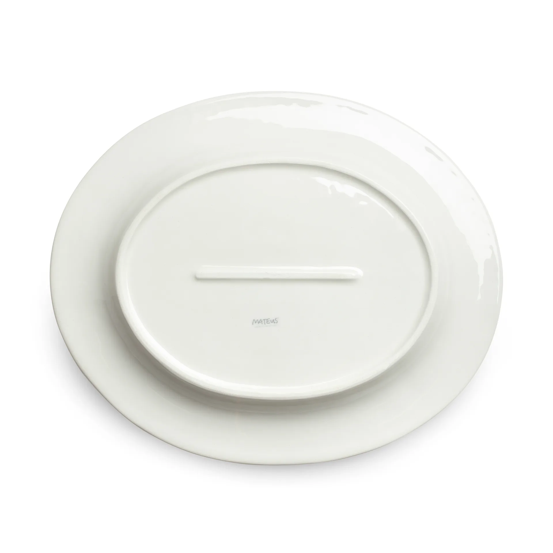 스트라이프 접시 30x35 cm, cinnamon Mateus | 마테우스