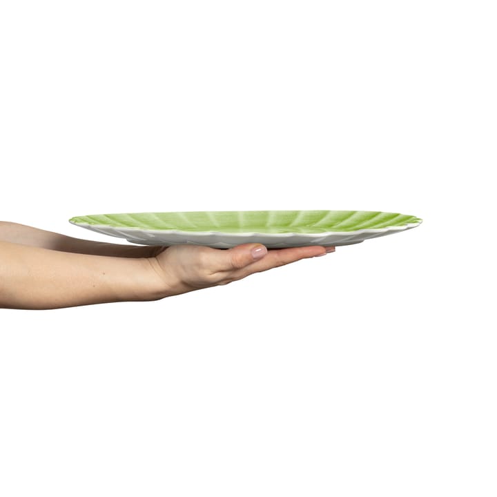 오이스터 소서 30x35 cm, Green Mateus | 마테우스