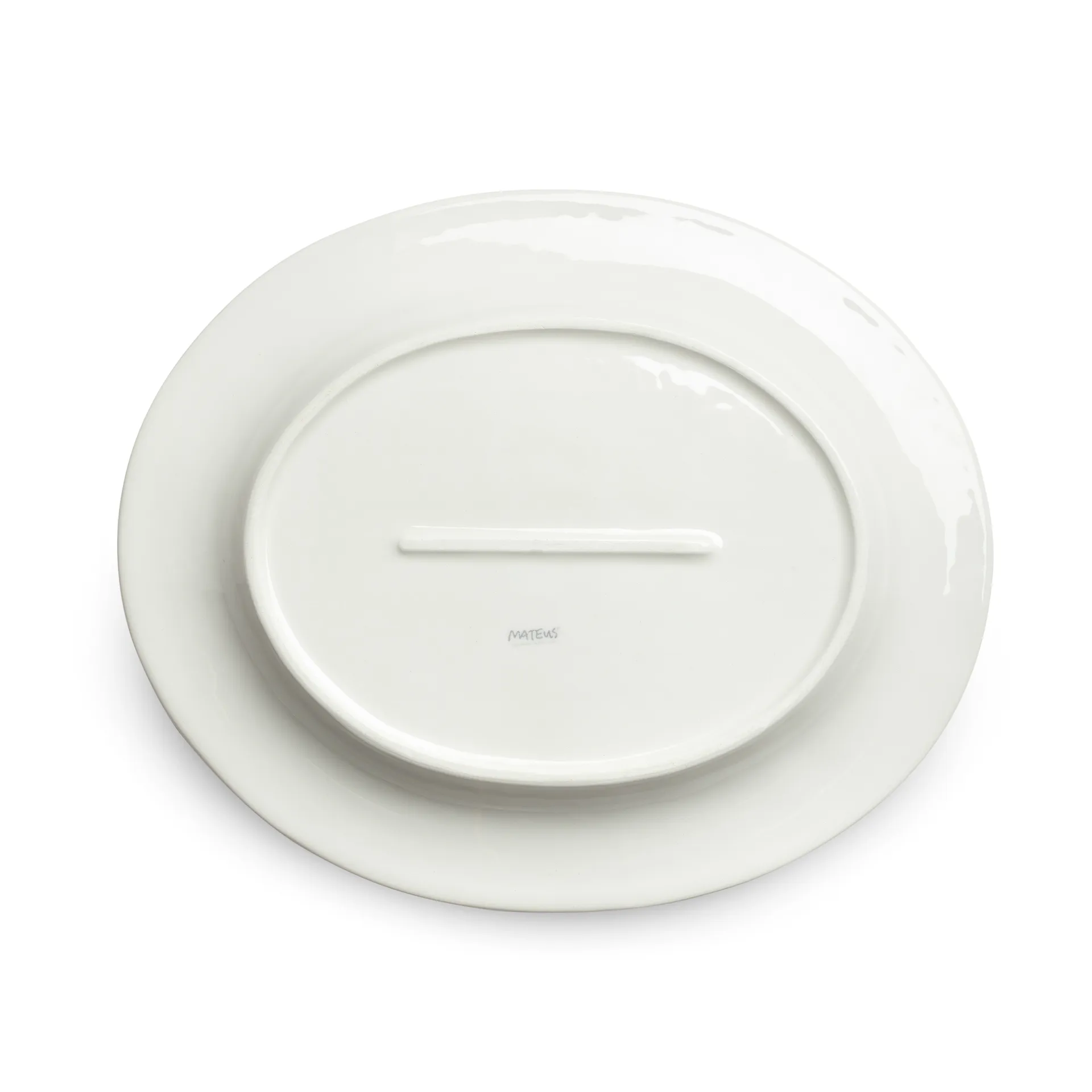 스트라이프 접시 30x35 cm, Light blue Mateus | 마테우스