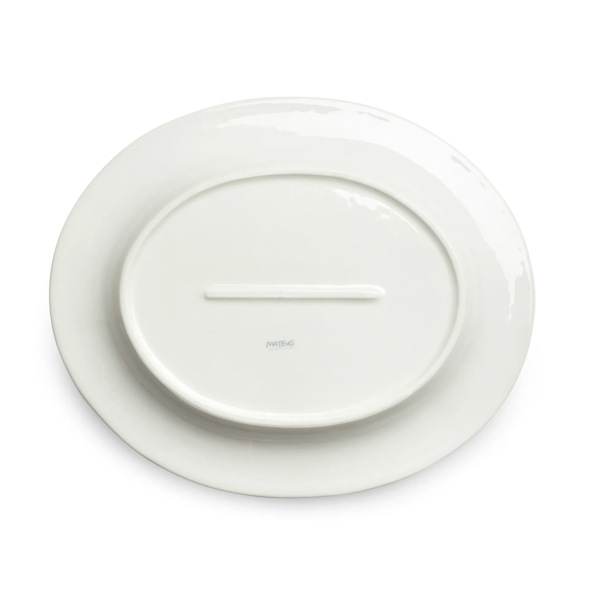 스트라이프 접시 30x35 cm, ocean Mateus | 마테우스