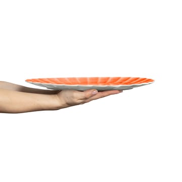 오이스터 소서 30x35 cm - Orange - Mateus | 마테우스