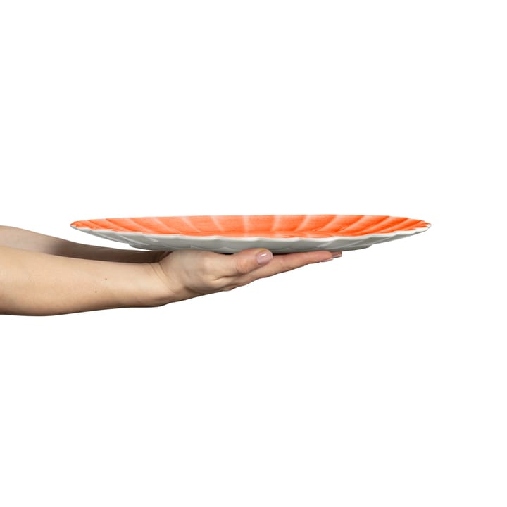 오이스터 소서 30x35 cm, Orange Mateus | 마테우스
