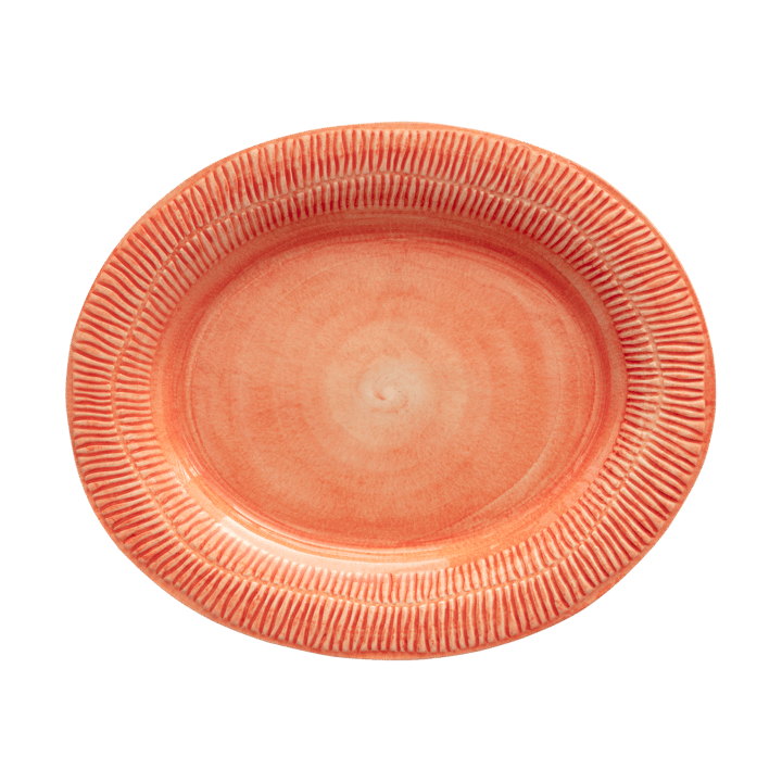 스트라이프 접시 30x35 cm - Orange - Mateus | 마테우스