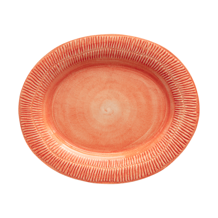 스트라입스 접시 30x35 cm - Orange - Mateus | 마테우스
