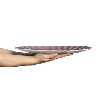 오이스터 소서 30x35 cm - Plum - Mateus | 마테우스