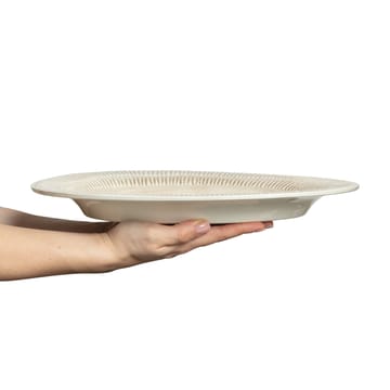 스트라이프 접시 30x35 cm - sand - Mateus | 마테우스