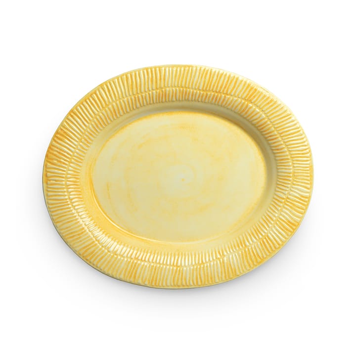 스트라입스 접시 30x35 cm - Yellow - Mateus | 마테우스