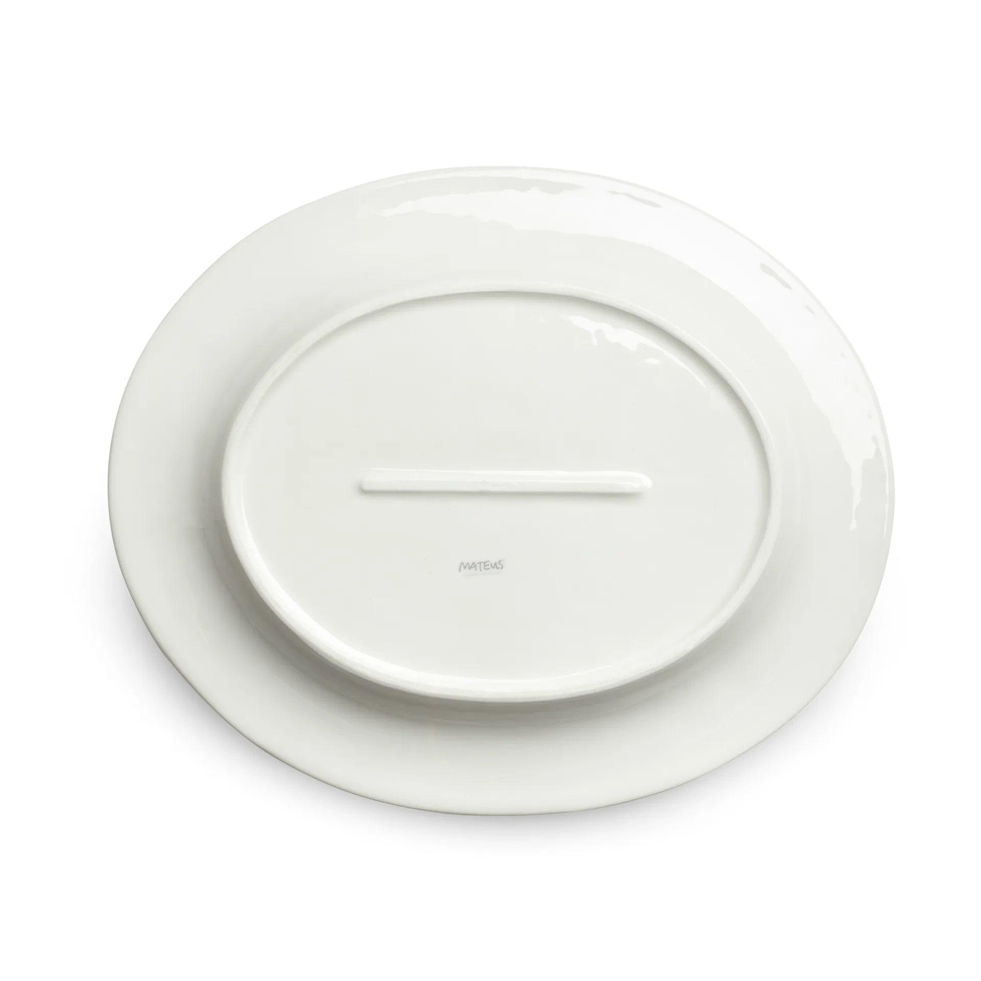 스트라이프 접시 30x35 cm, Yellow Mateus | 마테우스