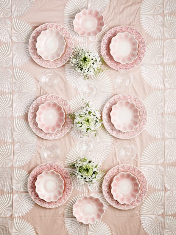 레이스 접시 32 cm, Light pink Mateus | 마테우스