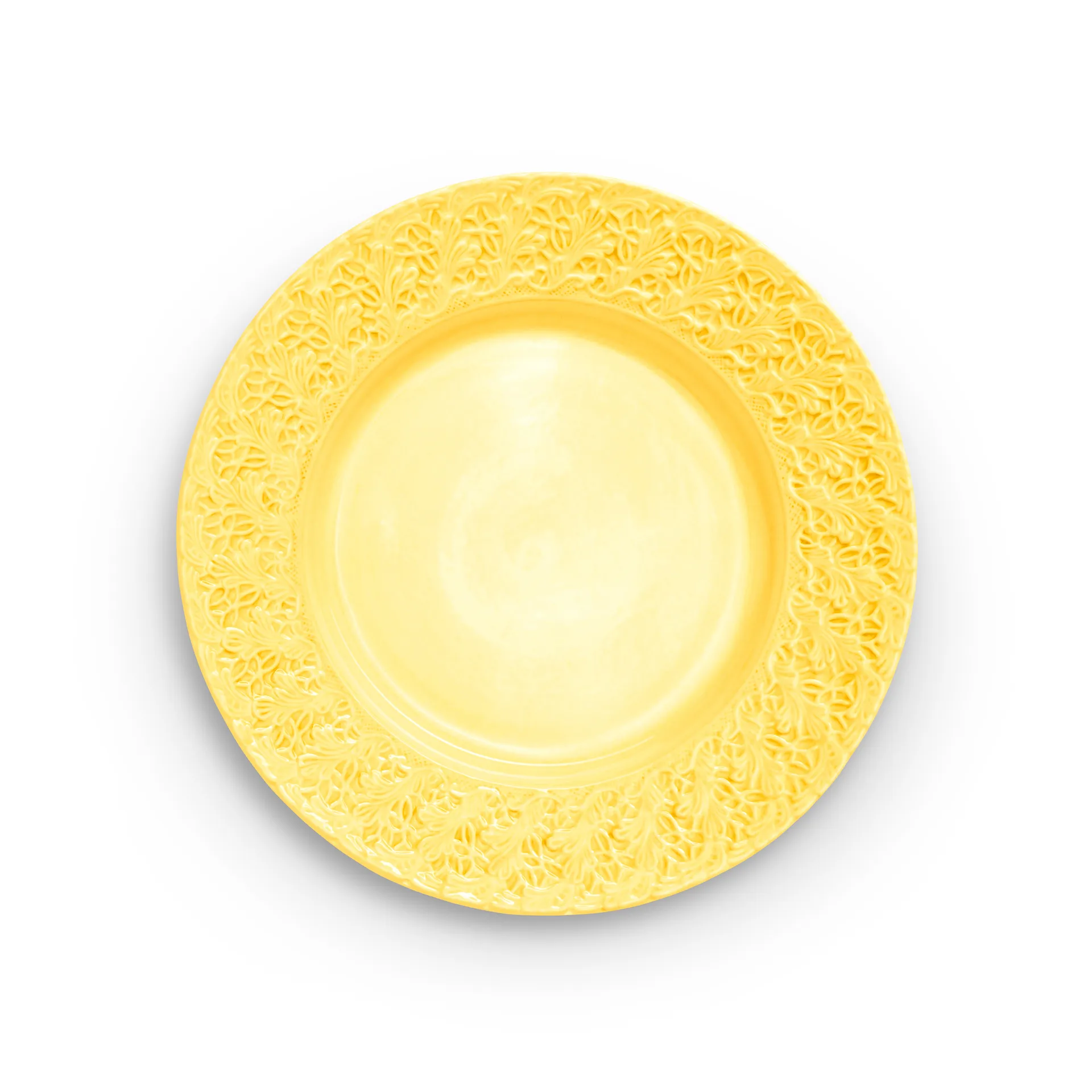 레이스 접시 32 cm, Yellow Mateus | 마테우스