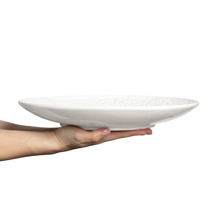 레이스 소서 (받침) 34 cm, White Mateus | 마테우스