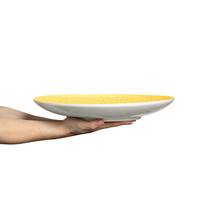 레이스 소서 (받침) 34 cm, Yellow Mateus | 마테우스