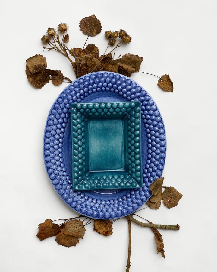 버블즈 타원형 소서 (받침) 35 cm - Light blue - Mateus | 마테우스