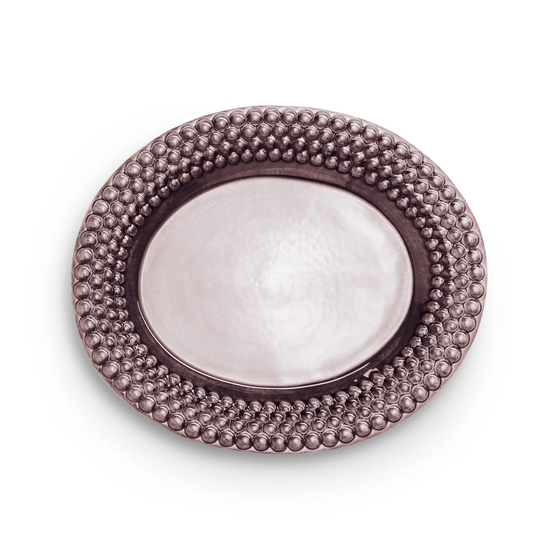버블즈 타원형 소서 (받침) 35 cm, Plum Mateus | 마테우스