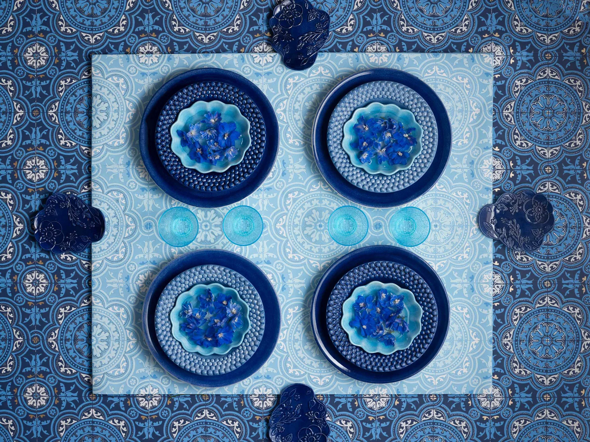 Oyster 보울 16x18 cm, Light blue Mateus | 마테우스