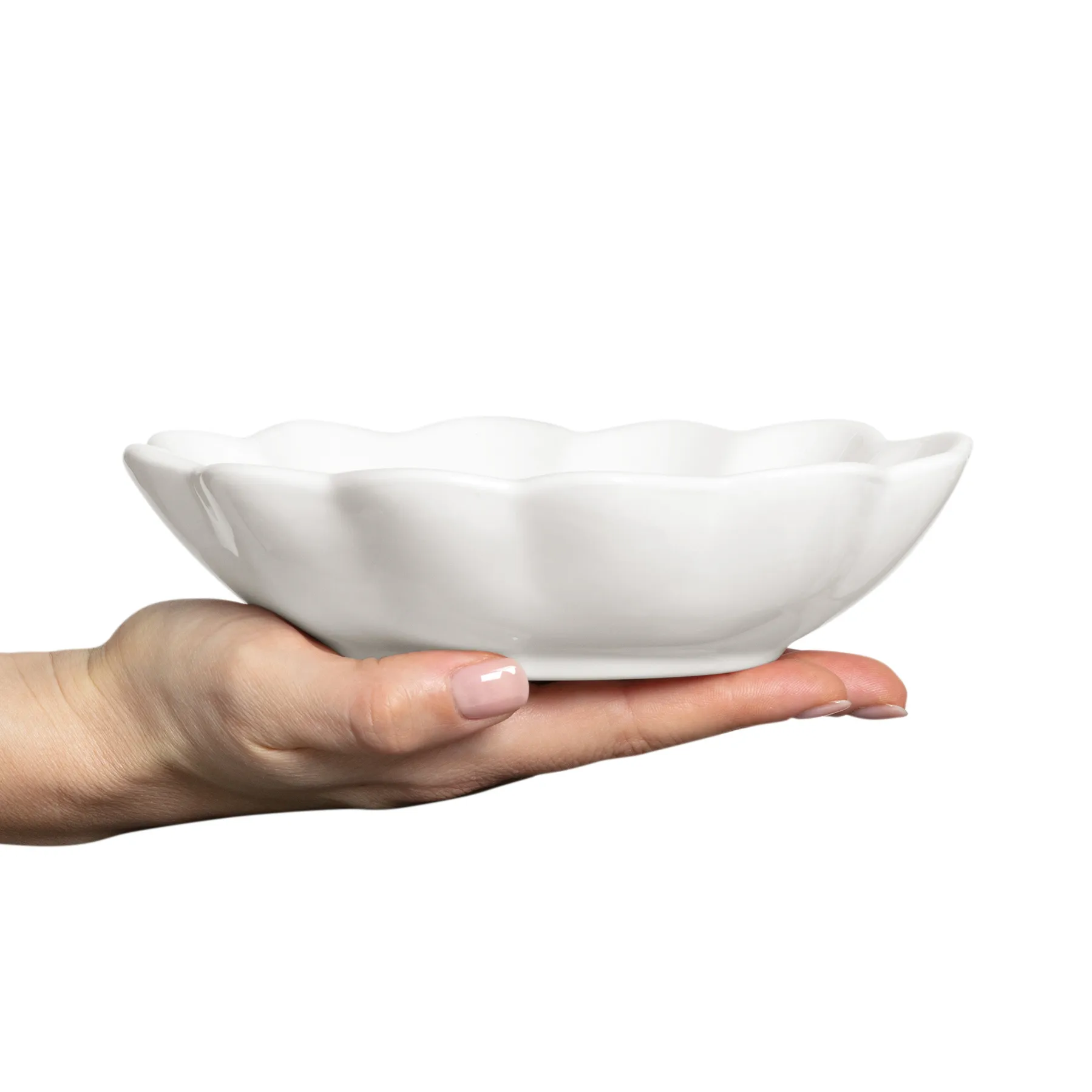 Oyster 보울 16x18 cm, white Mateus | 마테우스