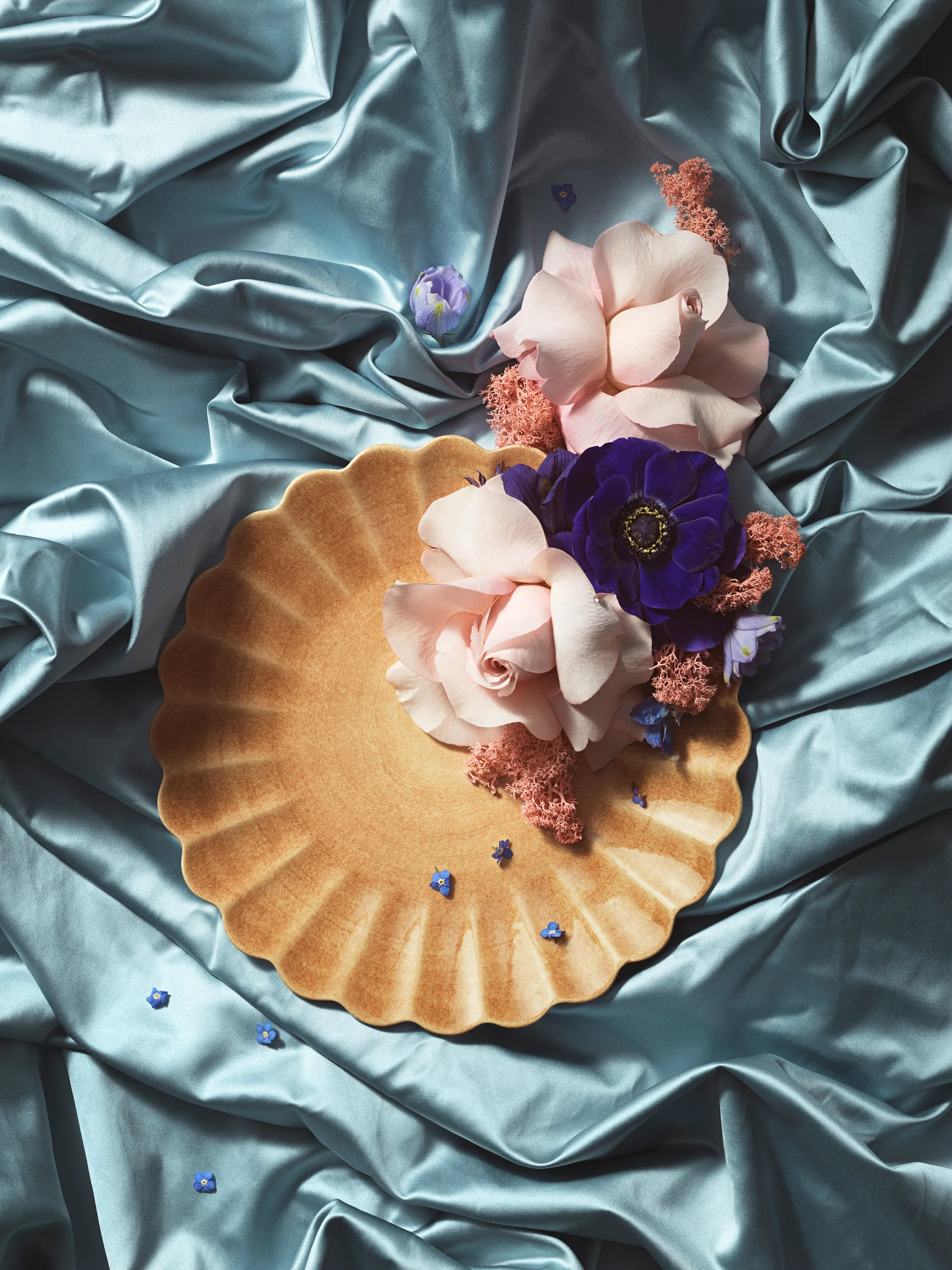 Oyster 플레이트 20 cm, cinnamon Mateus | 마테우스