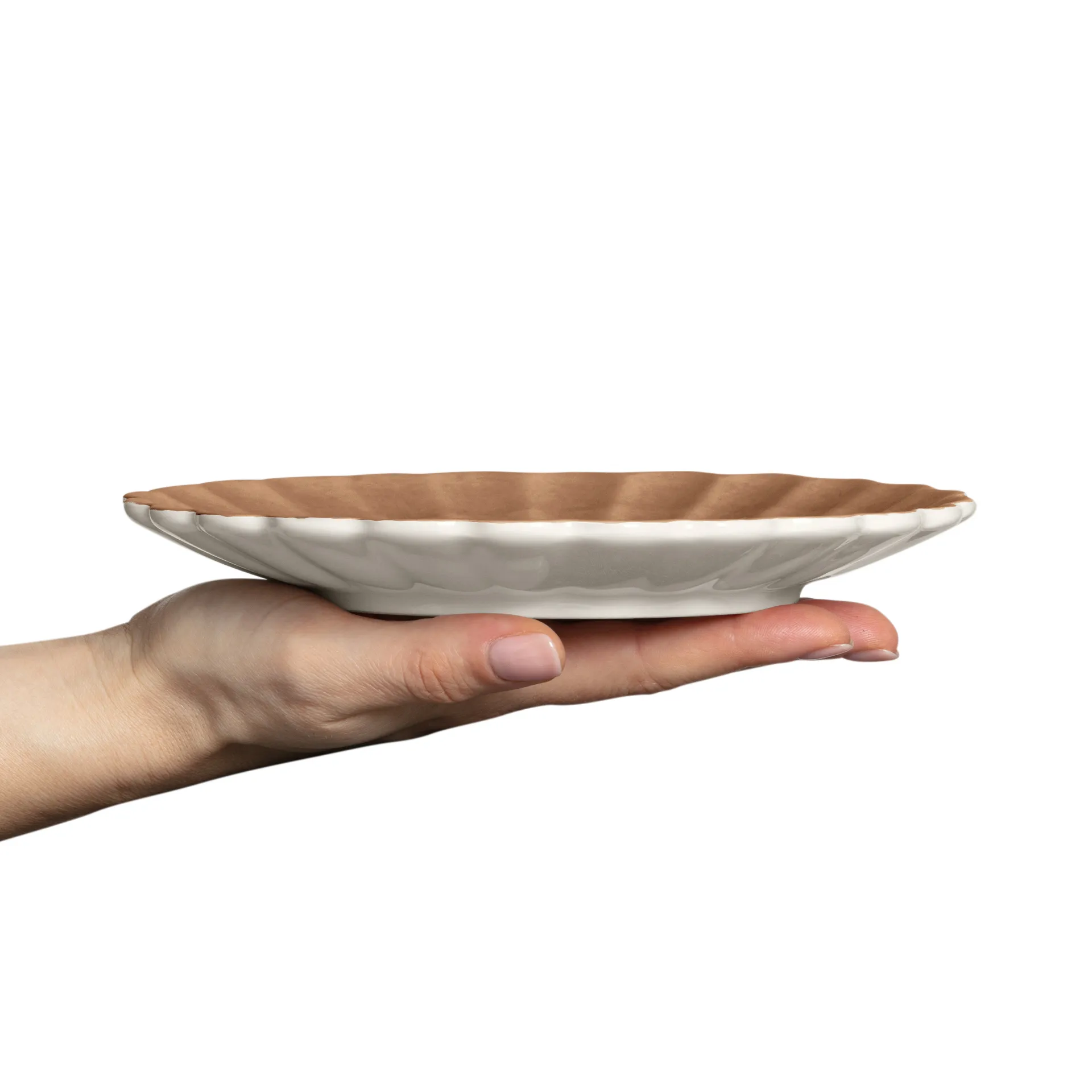 Oyster 플레이트 20 cm, cinnamon Mateus | 마테우스
